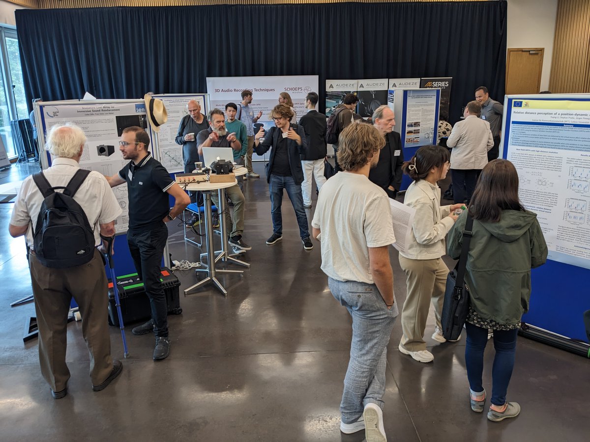 AES 2023 Spatial and Immersive Audio tweet media