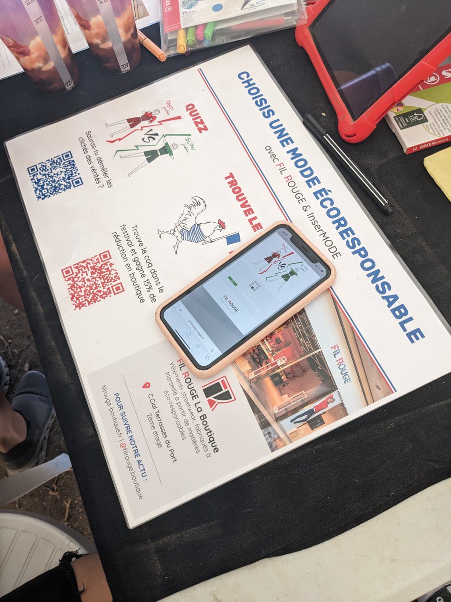 FilRouge_Mode's tweet photo. 🔥 FIL ROUGE au @deltafestival13 🔥
#slowfashion, #madeinfrance &amp; #recrutement : on aborde tous ces sujets sur le stand V38 du Village Vivre Ensemble ! Plusieurs activités &amp; animations ludiques et interactives avec des réductions dans notre boutique à la clé !✨ https://t.co/SMSQ9oejAu