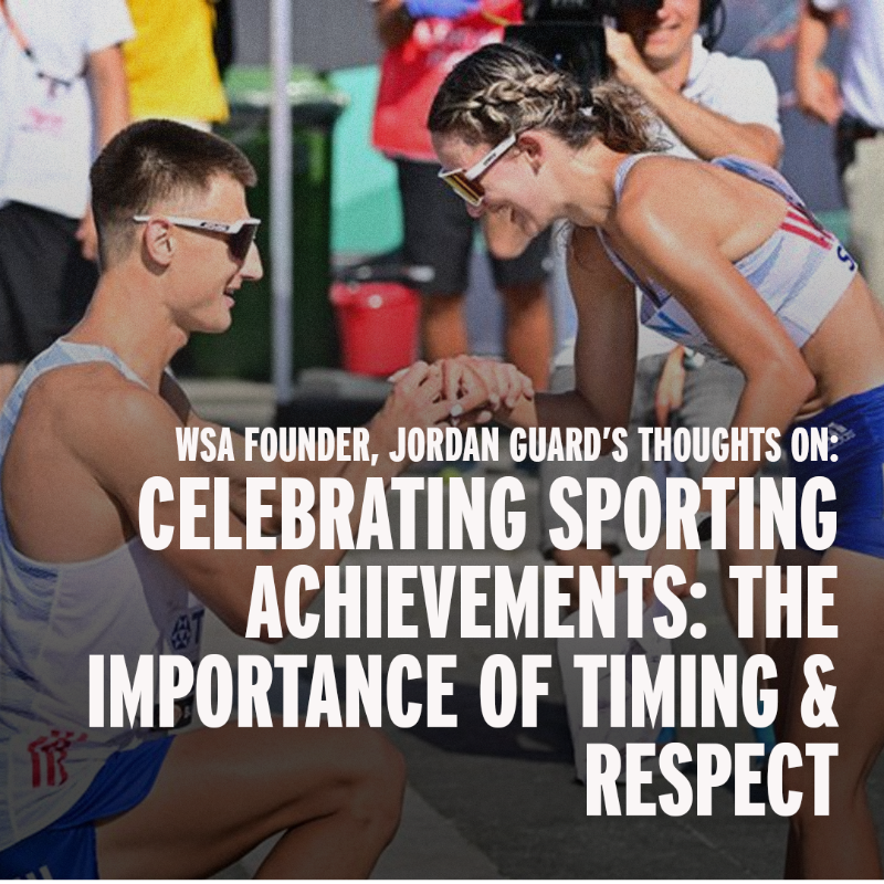 WSportsAlliance's tweet photo. Beautiful moment or overshadowing achievements?

Today Dominik Černý proposed to Hana Burzalová as she crossed the finish line at the World Athletics Champs

WSA's @JordanGuard1 shares her thoughts

#Athletics | #WorldAthleticsChamps | #Proposal | #DominikCerny | #HanaBurzalova