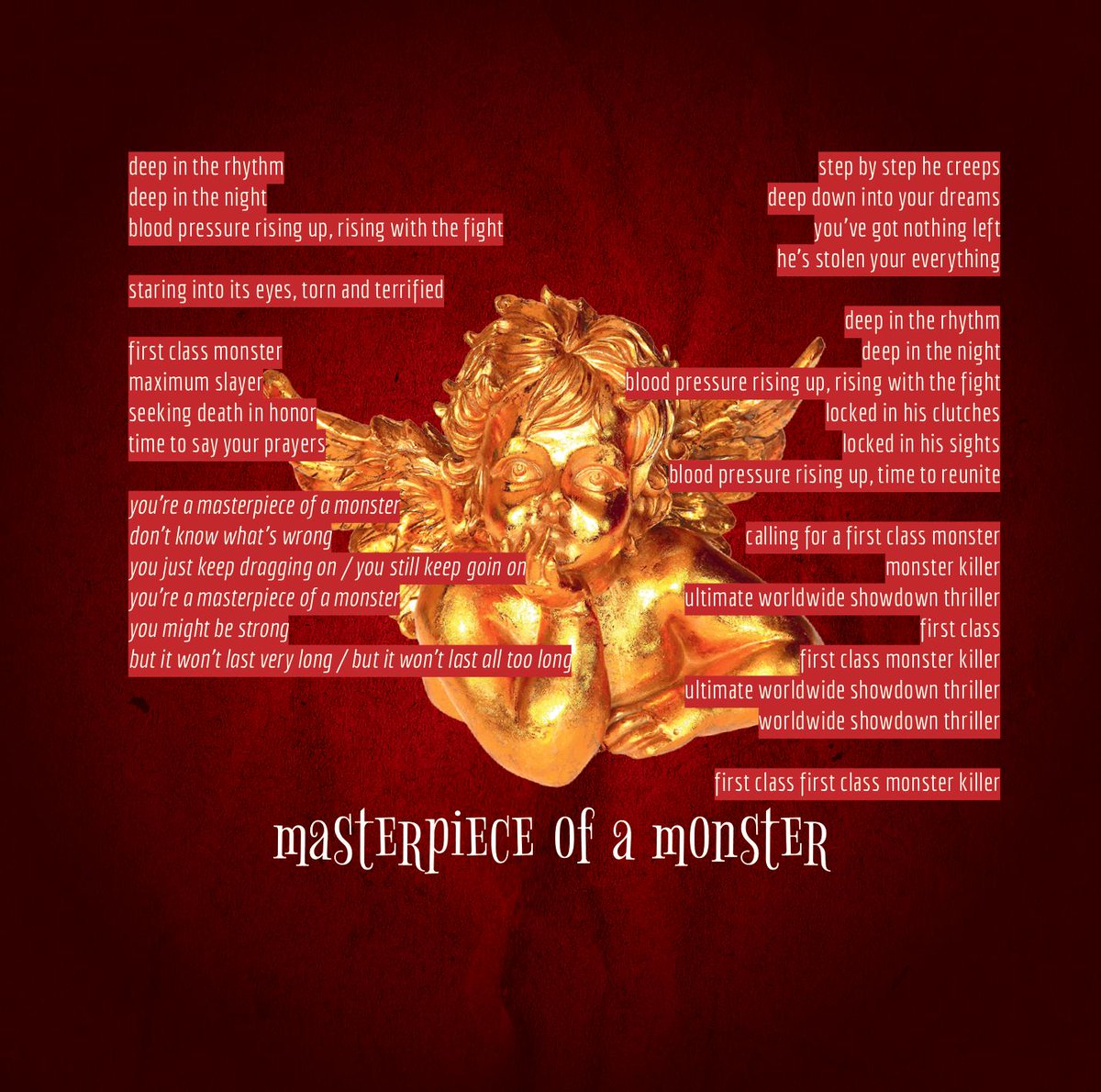 kontrust's tweet photo. #LyricsThursday ✍️ Enjoy the lyrics on "masterpiece of a monster" and gain more insight into the upcoming album-booklet 🧐 of "madworld", out Nov. 3rd.
visit https://t.co/nxBp4ZFCyK for more
#lyrics #newalbum #kontrustmusic #artwork #booklet #cdrelease #masterpiece #madworld https://t.co/83Ujo3j3Xf