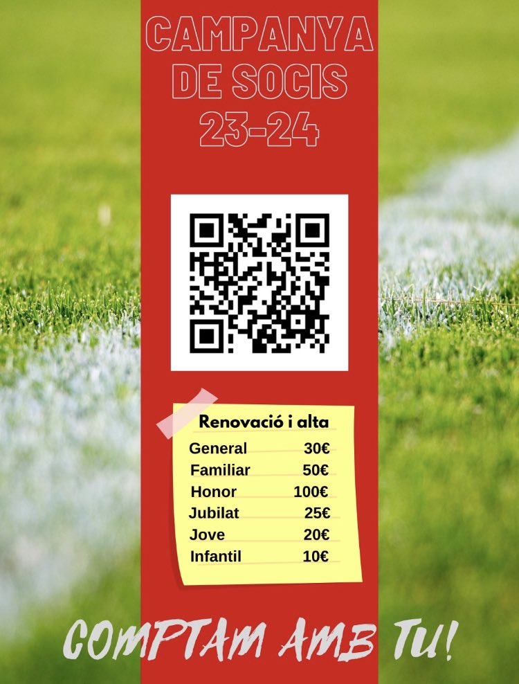 📣📣 Campanya SOCIS 2023-24

COMPTAM AMB TU‼️‼️