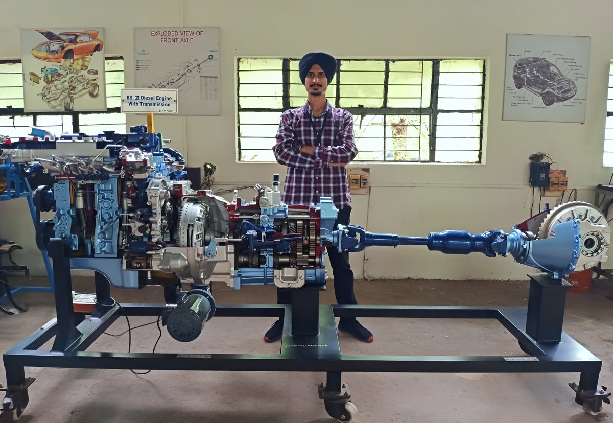 jasneet2003's tweet image. Embracing my curiosity, I found myself face to face with a bus diesel engine. As a CSE student, I'm all about exploring new horizons and expanding my knowledge beyond my field. Because learning knows no boundaries!
#CuriosityUnleashed #ExploringBeyond #LimitlessLearning