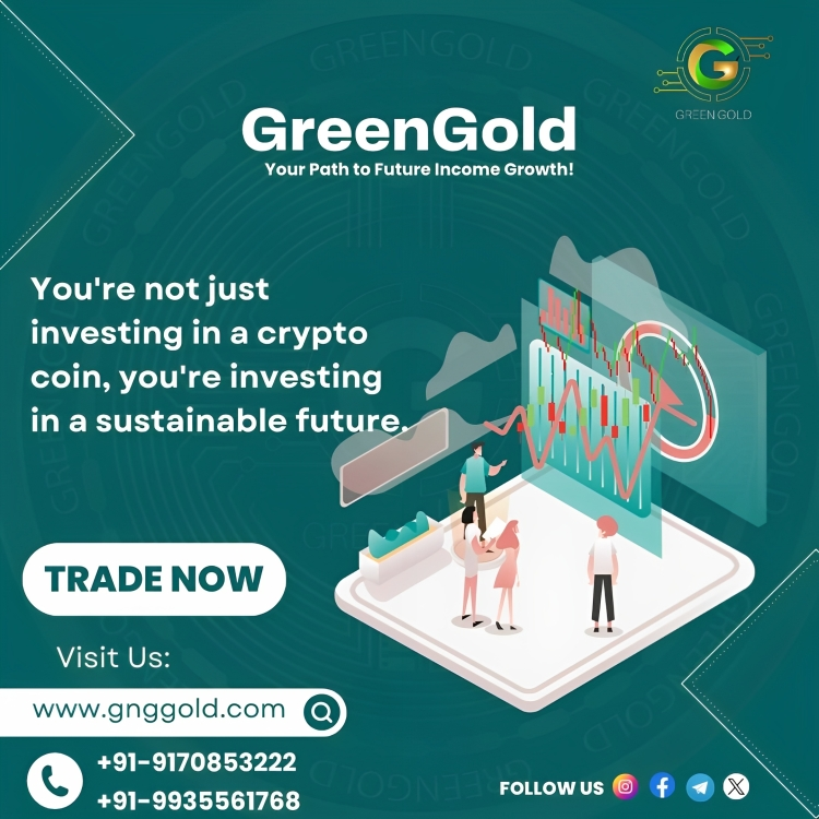 Greengold2023's tweet photo. You're not just investing in a crypto coin, you're sustainable future.
"Click the link in our bio for the website":
Follow for more - @gng_gold
.
.
#GreenGold #SustainableSolutions #BlockchainForGood #MakingTheWorldG #GNG #FutureCurrency #Innovation #GreenGold #SustainableFuture https://t.co/vvz2hNokAk