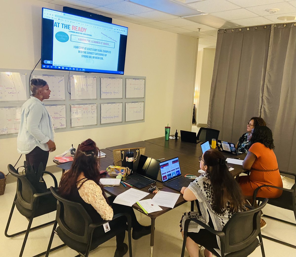 Our ICs ROCK!  We have some great trainings occurring to support our teachers with writing strong LO/DOL/SC #WEREADY
