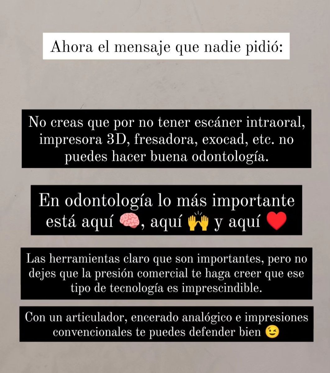 periohacker's tweet photo. Disfruta la odontología, es una linda profesión 🙂 https://t.co/FI0AqTPf8e