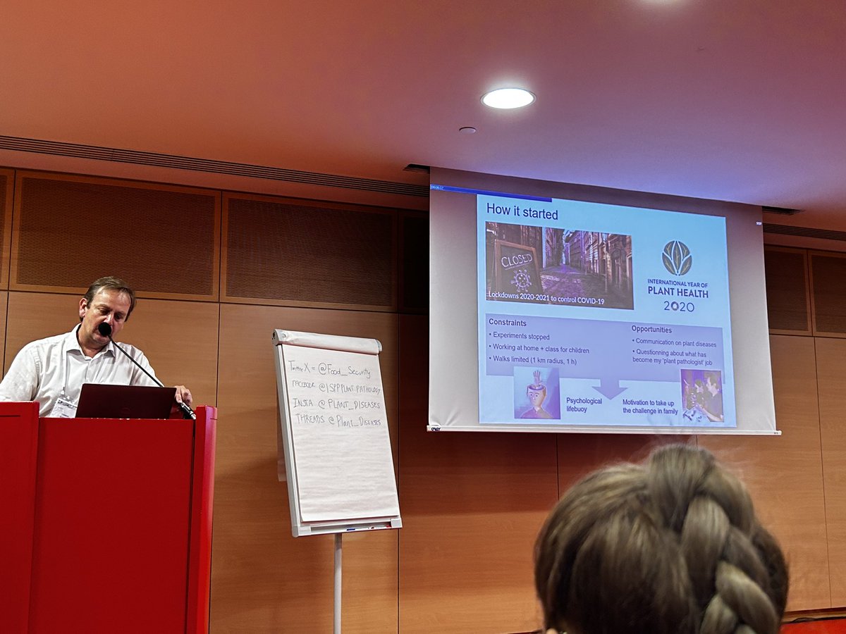 GianfRomanazzi's tweet photo. Frederich #Suffert experience of #communication starting in #COVID-19 time using #social #media at #ICPP3023 https://t.co/IKYZz4BoA1