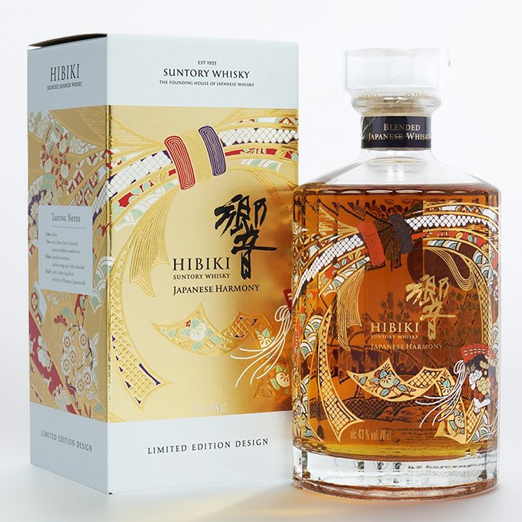 DittonWineTrade's tweet photo. Hibiki Harmony 30th Anniversary Ltd Edition🥃

This bottle is adorned with Japanese symbols of celebration and inspired by a classic kimono pattern. https://t.co/DqywUS1h82