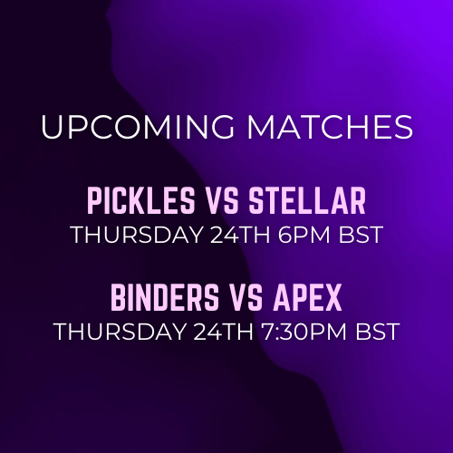 OfficialVFL23's tweet photo. 📣 PRE-SEASON MATCH 📣

@VFLPickles vs @VFLTeamStellar 
#TeamBinders vs #TeamApex

⏰ 18:00 BST &amp; 19:30 BST

🔴 Hosted by @jessdevos 
🟠 Casted by @SoLoudBro 

Live on Twitch 🟣 https://t.co/Q1otCyqkx7

#VALORANT #eSports #VFL23 https://t.co/YUA5bRM335