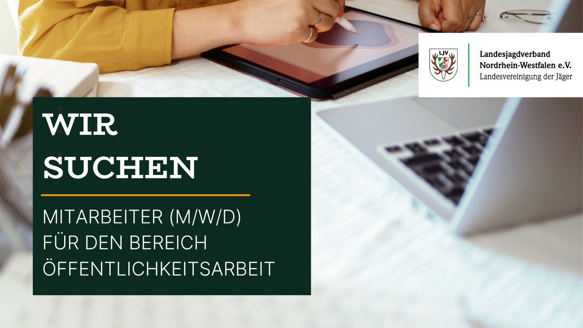 Sie haben eine Leidenschaft für digitale Medien und Pressearbeit? Wir suchen Verstärkung für unser LJV Presse-Team! Gestalten Sie unsere Verbandskommunikation und Social Media-Präsenz mit. ljv-nrw.de/kommen-sie-in-…  #Job #Pressearbeit #DigitalMarketing
