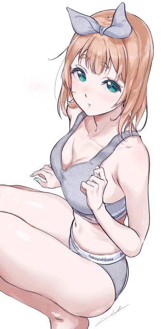 ckを優子ちゃんに着てもらいたかった落書き...  #吉川優子