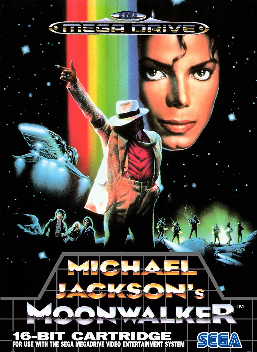16bitnostalgia's tweet photo. Michael Jackson's Moonwalker released 33 years ago today! https://t.co/JgaZy1kO9x