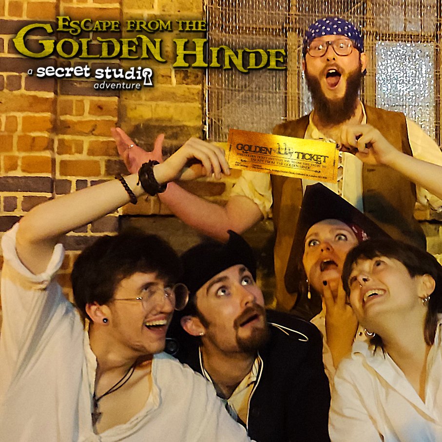 Went to the <a href="/SpaceArtsCentre/">The Space</a>  yesterday. We rated the show 5 out of 5☠️☠️☠️☠️☠️ But we left disappointed as the <a href="/TheSodds/">Odds and Sodds</a> crew stole a #GoldenTicket !

They promised to pass it on... Go to their socials to find out who the next winner is. T's and C's apply.

#theatre #competition