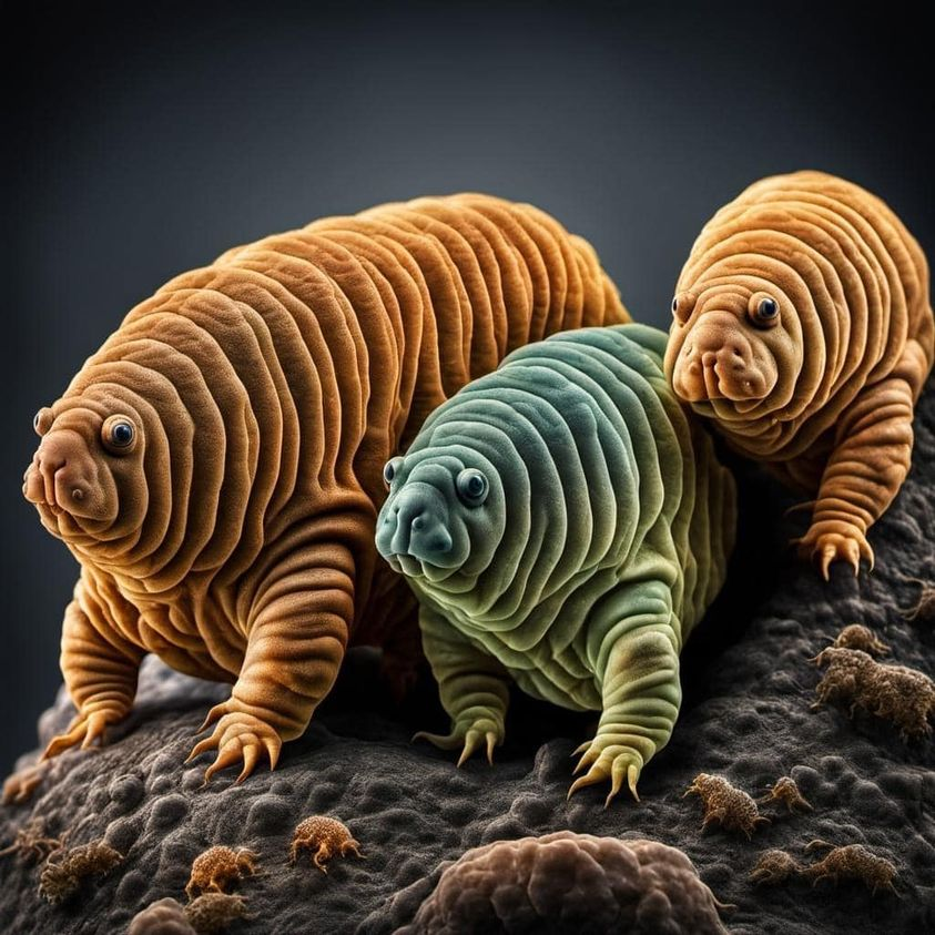 Знаменитые тихоходки  (лат. Tardigrada Polyandros) живут в полиандрическом браке (два мужика, одна дама) и это, по мнению ученых, сделало их устойчивыми к замерзанию и радиации. 
Nature, 2023.

Я всегда подозревал, что в бля*стве что-то есть.