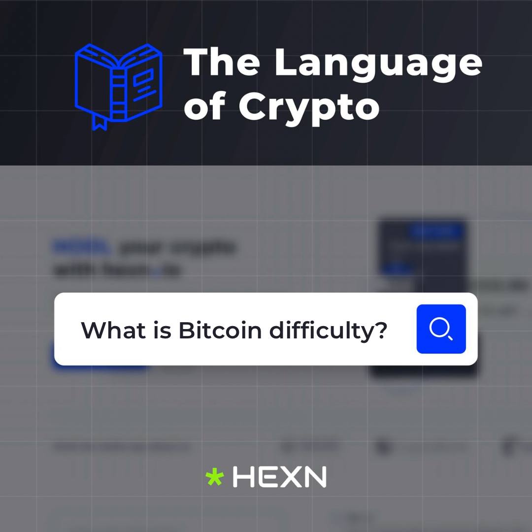 hexn_io's tweet image. Term of the day: #BitcoinDifficulty

Bitcoin difficulty is a measure of the computing power required to create a block of transactions. The higher the number, the more intense the miner's effort.

#TheLanguageOfCrypto