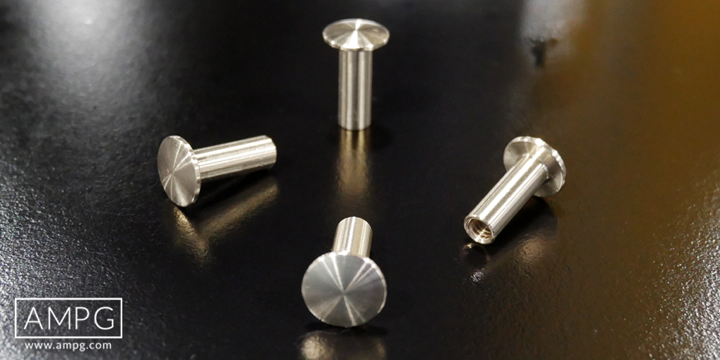 AMPG_USA's tweet photo. #BindingPosts provide a clean, flush, and secure #fastener for many applications, such as for industry binding or in helmets. #BarrelNuts #ScrewsandBarrels https://t.co/pyRceQ3R5D
