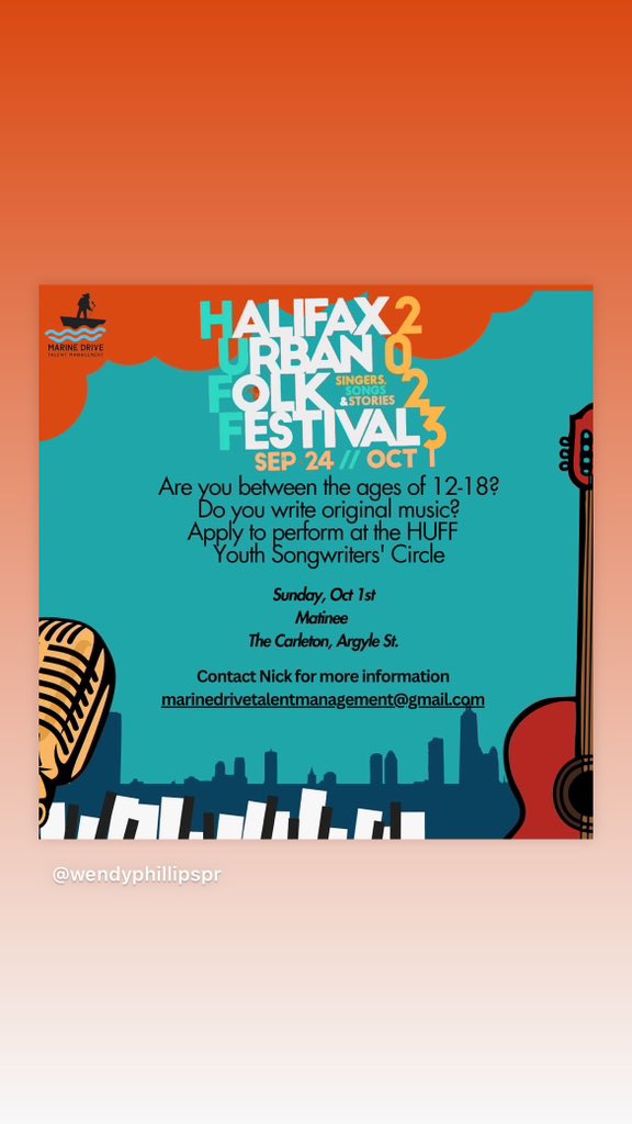 A great opportunity for our <a href="/HRCE_NS/">Halifax Regional Centre for Education</a> students! 

<a href="/HUFFhalifax/">HUFF</a> <a href="/MrPettipas/">Nick Pettipas</a>