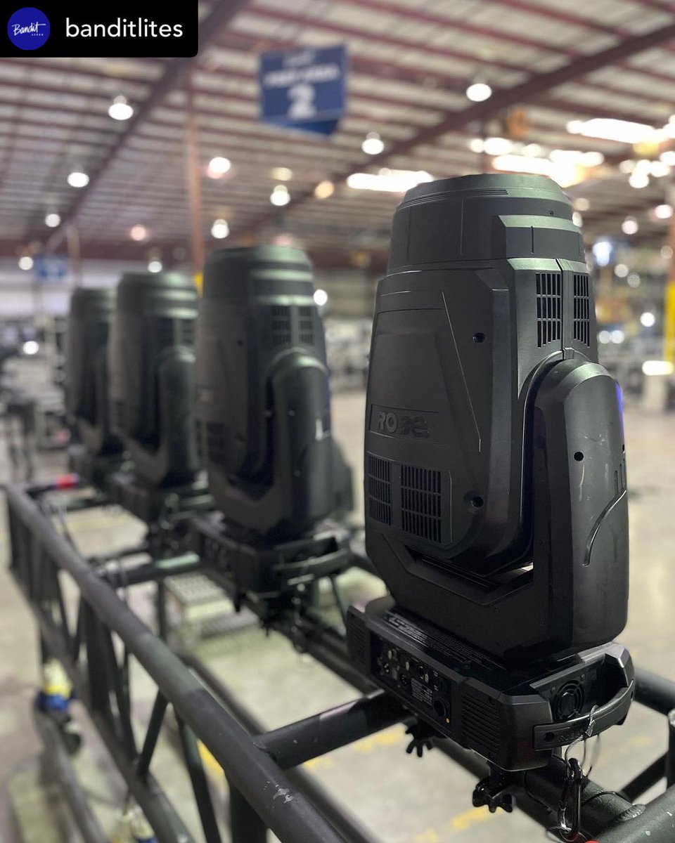TheRobeWay's tweet photo. Dropping in on the @BanditLites #ShopLife on a #TechThursday prepping @Robelighting #iForte FS, #BMFL WashBeam with #Lightmaster Side Kits & #MegaPointe luminaires.
#therobeway #robelighting #banditlites #lightingtech #techlife #robeinnovation https://t.co/XAU4xtTG5S