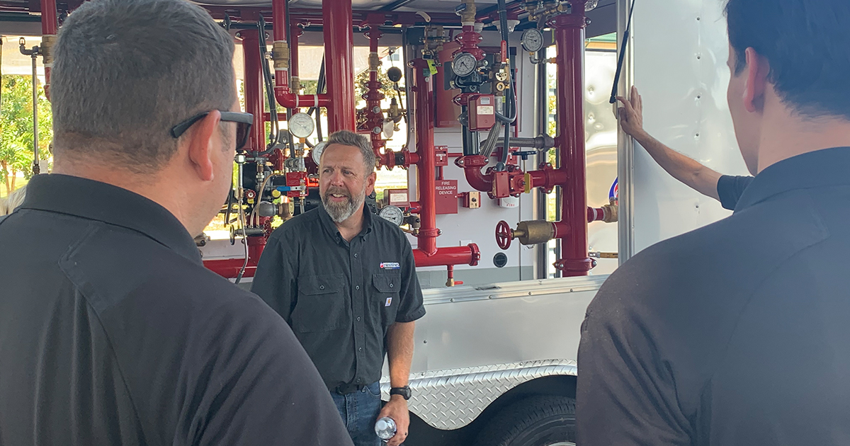PolkFire's tweet photo. Yesterday, #PCFR hosted a FL Fire Marshals & Inspectors Association (FFMIA) Fire Protection training class at @PolkState. π₯
The class provided instruction on sprinkler, fire alarm, & other water protection systems. Thank you to everyone who attended! #PolkFLFireRescue #FFMIA https://t.co/R8JKqTSUSv