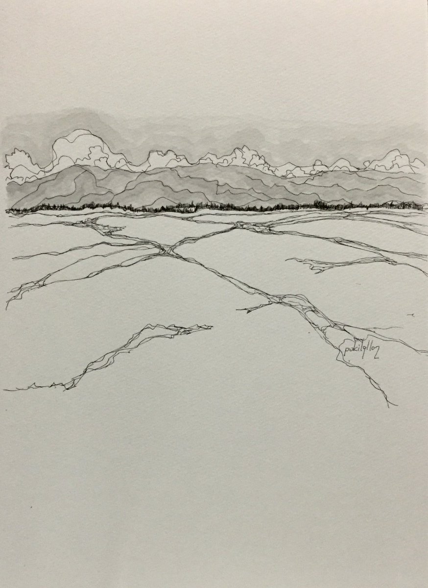 #このタグを見た人は自分が描いたモノクロ絵を貼れ