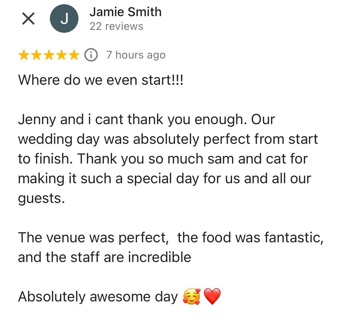 ☺️Jenny & Jamie. It was our absolute pleasure. #wedding #weddingvenue #halifax #yorkshire