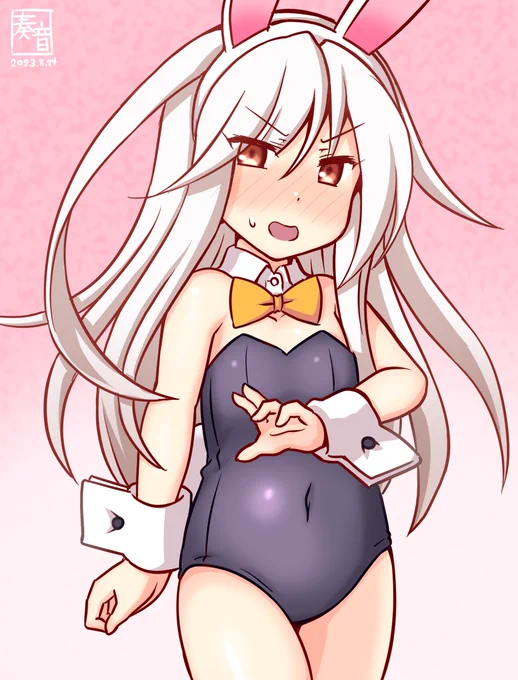 「す、好きにやればいい…///」#艦これ版真剣お絵描き60分一本勝負_20230824#菊月 