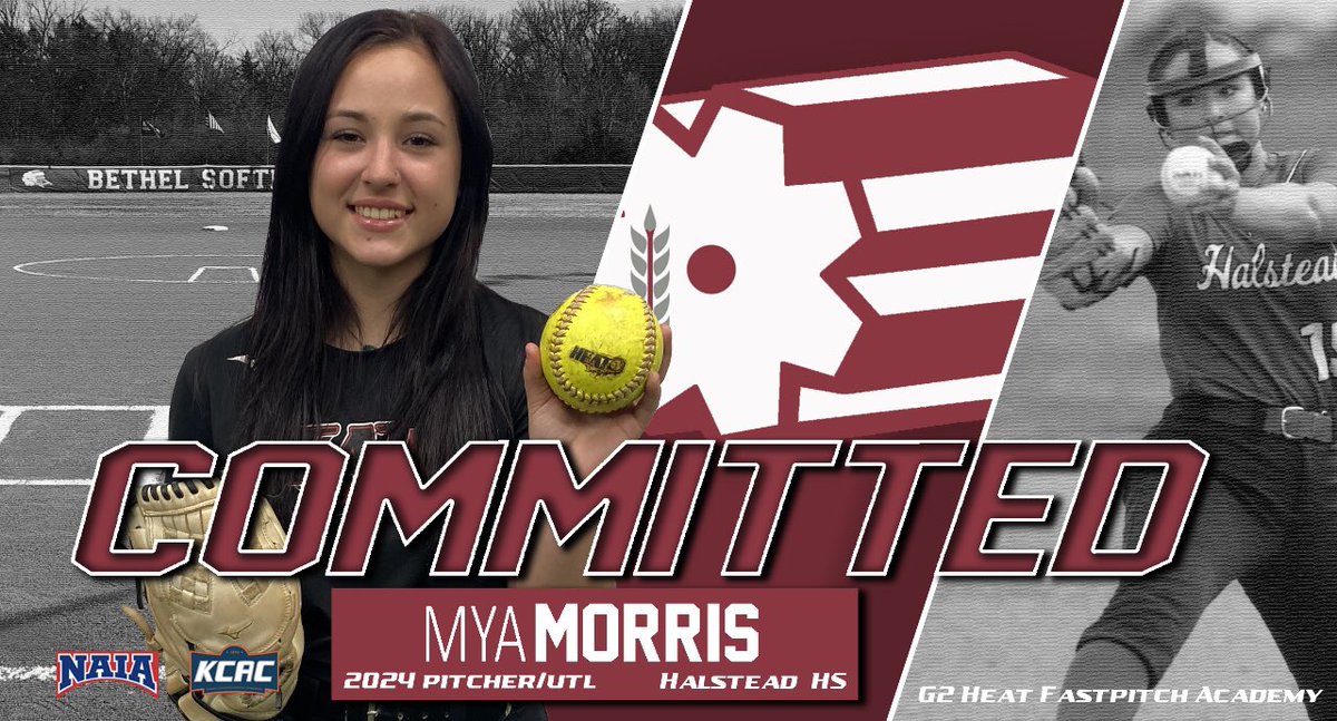 We have two 2024 commitments for Thresher Softball! Mya Morris, P/UT from Halstead HS and G2 Heat. Welcome the the Family Mya! #RollIn #AboveTheLine