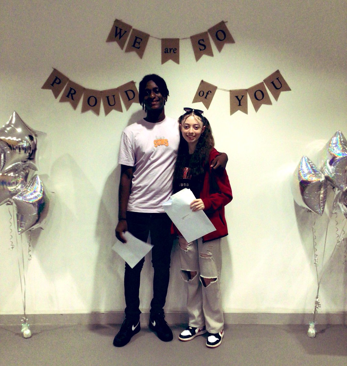 Skye and Patrick are two of the friendliest and kindest young people you’ll meet. Thank you for being brilliant role models and congratulations on those results. #GCSEResults2023