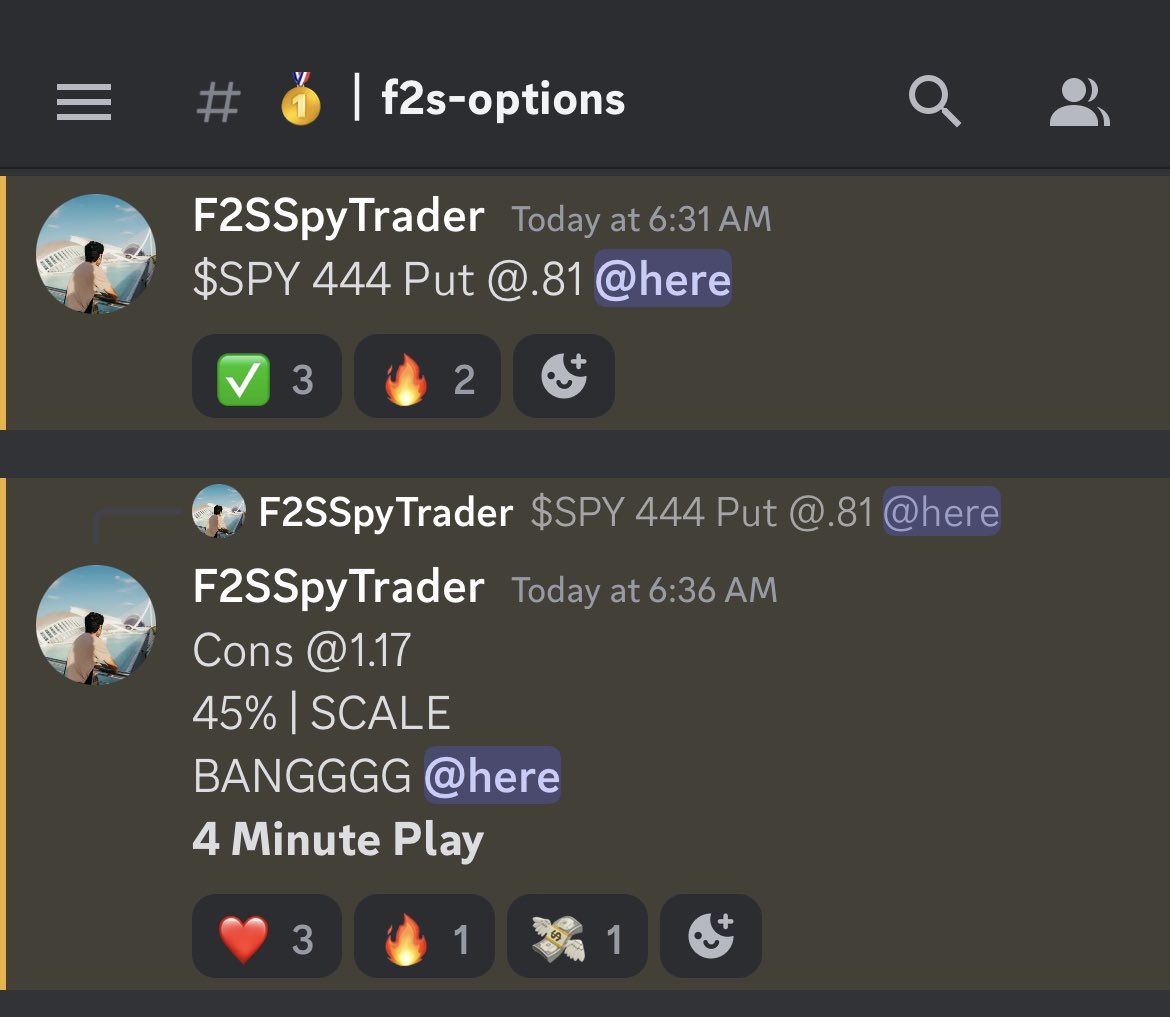 F2SSpyTrader's tweet photo. 10 Minutes for 73% ✅

No Job Will Give You The Profit Trading Gives🤯

Gave Out My Prediction @ Close 🫶

Saw Market Began to Tank Post $NVDA earnings. $AAPL followed along. $SPY was lagging so decided to enter 📉

$QQQ // $NDX // $TSLA // $MSFT https://t.co/JBXotgDdrL