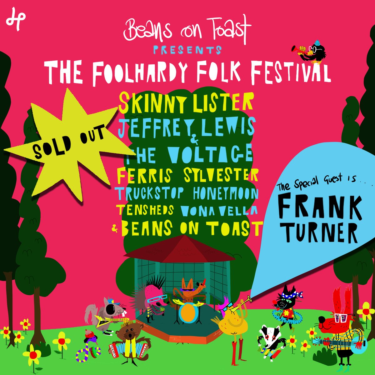 Just 3 sleeps to go until Foolhardy Folk Festival 2023. 🌈

The excitement is brewing so here’s a final look at who’ll be joining us at this year’s festival.

Who are you most looking forward to catching? 🌳