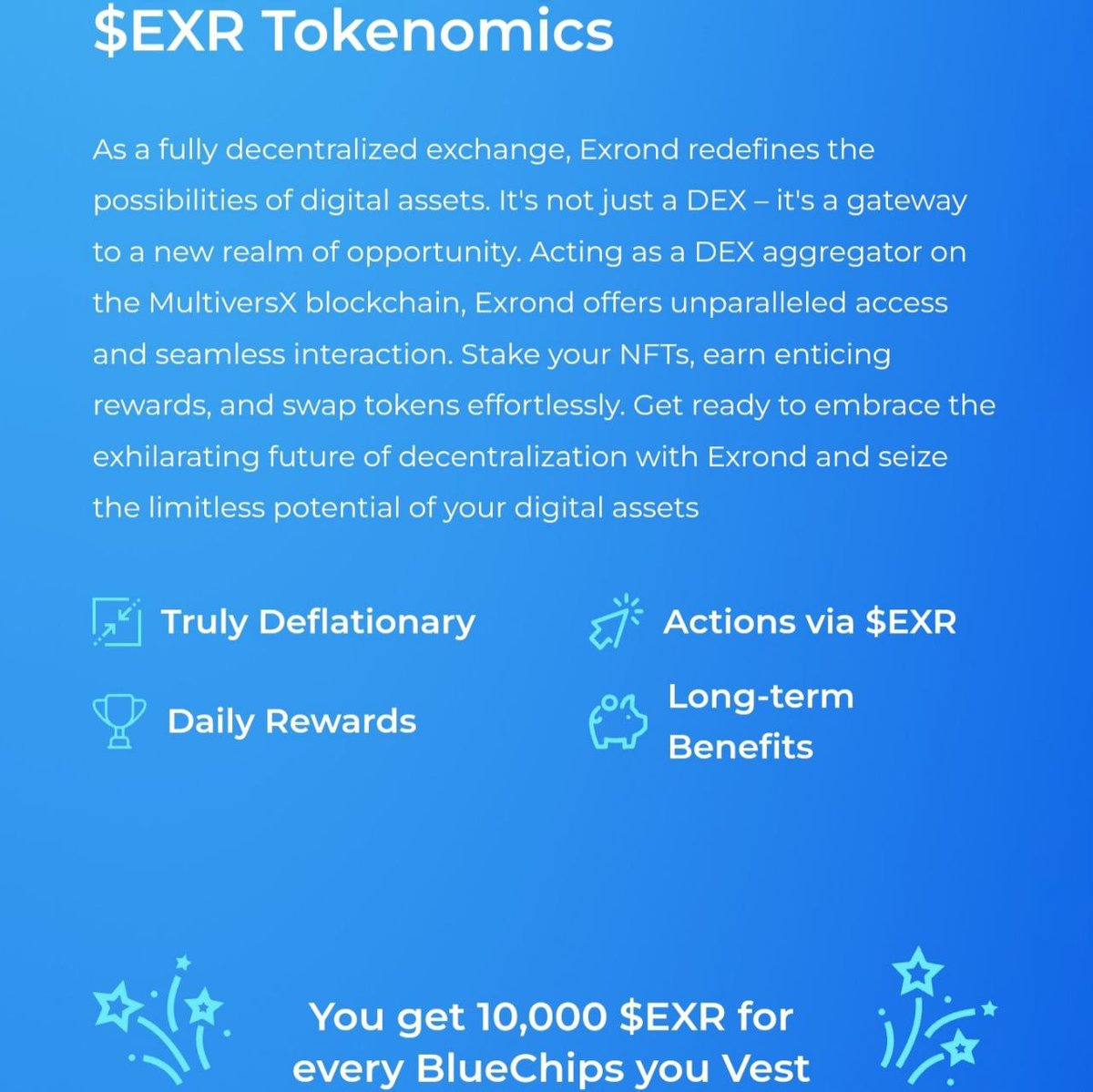 Exrond 🌕 MultiversX DEX & Token/NFT Tools tweet media