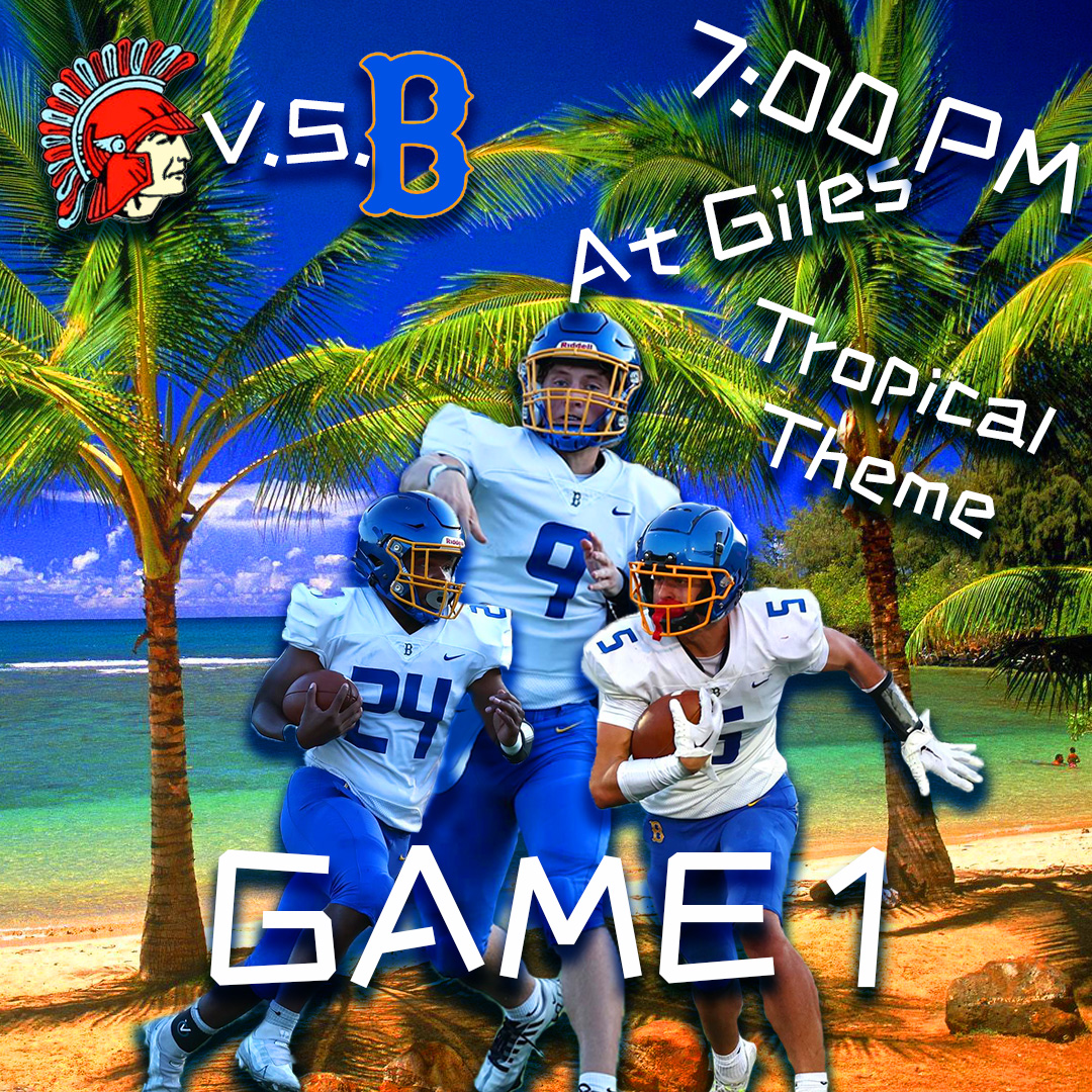 Go support the Bruins playing this Friday at Giles.
photo credit: Michael Mullins, Ad Design II