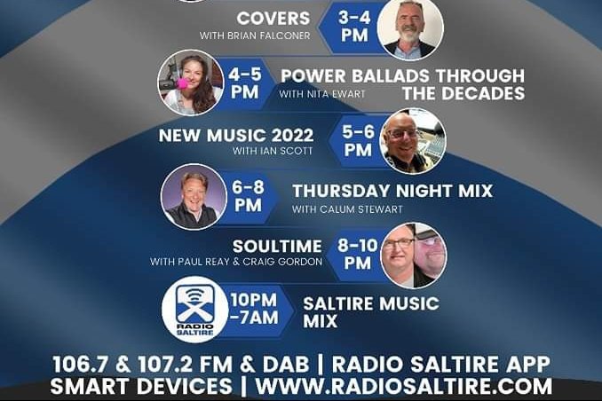 The rest of today on <a href="/RadioSaltire/">Radio Saltire</a>