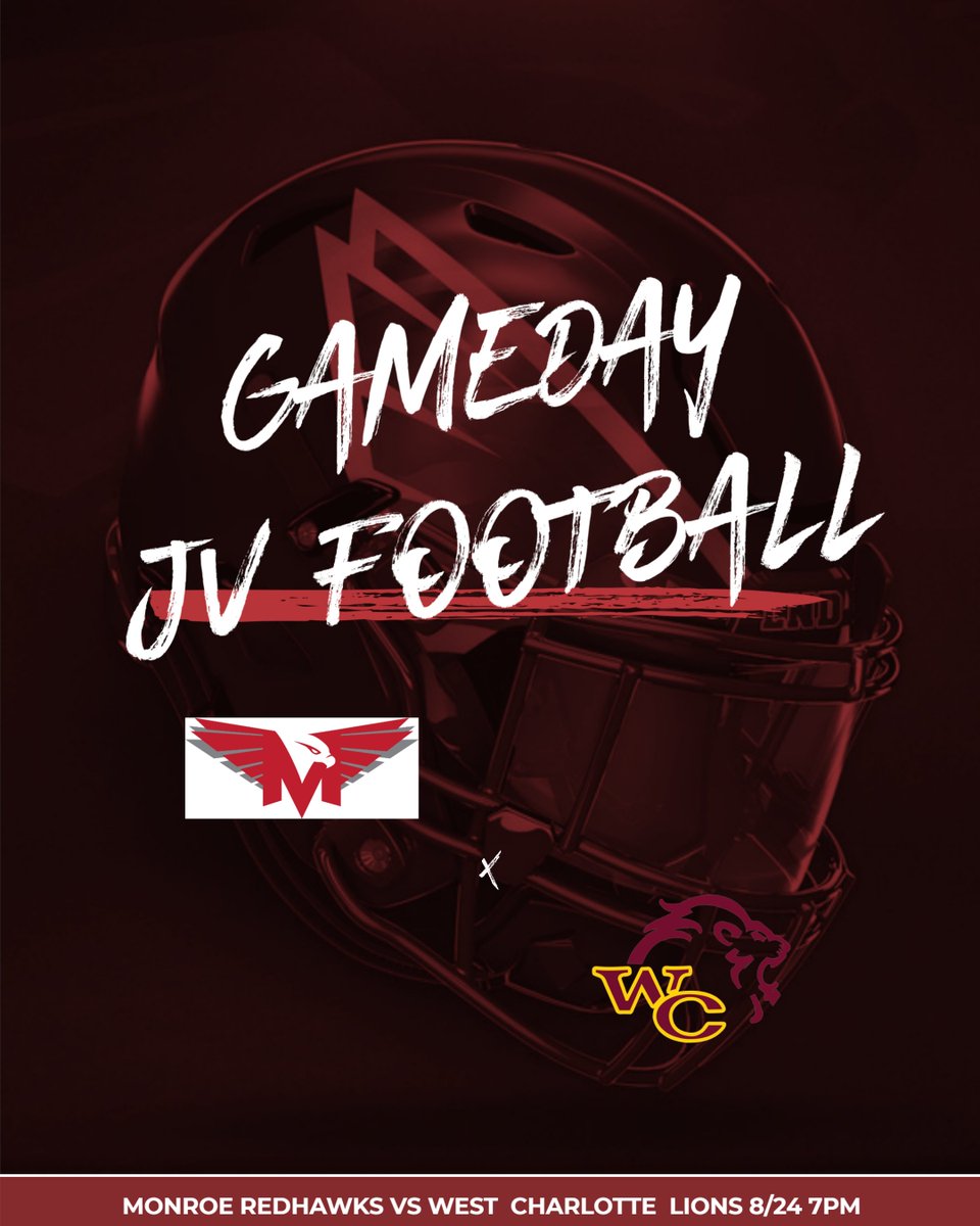 MHS_Athletics (@mhs_redhawks) on Twitter photo Come cheer on your JV Football team as they take on the Lions of West Charlotte #FlyHighRedhawks <a href="/MomPrincipal/">SBatchelor</a> <a href="/MonroeHSNC/">Monroe High School (NC)</a> <a href="/Monroe_Redhawks/">Monroe Redhawks Football π</a> <a href="/UCPSNCAthletics/">UCPS NC Athletics</a> <a href="/AGHoulihan/">Andrew G. Houlihan</a> <a href="/UCPSNC/">Union County Public Schools</a> Come cheer on your JV Football team as they take on the Lions of West Charlotte #FlyHighRedhawks <a href="/MomPrincipal/">SBatchelor</a> <a href="/MonroeHSNC/">Monroe High School (NC)</a> <a href="/Monroe_Redhawks/">Monroe Redhawks Football π</a> <a href="/UCPSNCAthletics/">UCPS NC Athletics</a> <a href="/AGHoulihan/">Andrew G. Houlihan</a> <a href="/UCPSNC/">Union County Public Schools</a>