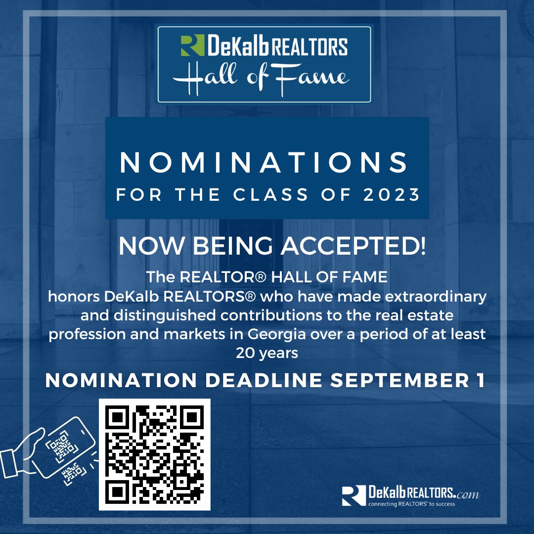 Nominate a deserving Realtor today! 
forms.gle/LnRM2uqUo6PQ5R…