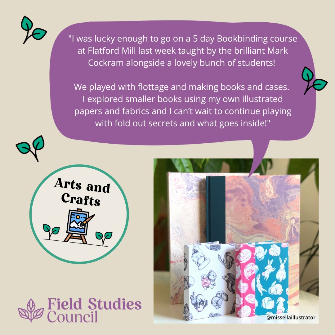 FieldStudiesC's tweet image. Tutor Mark Cockram certainly made an impression on his latest class of bookbinders.😍📚
This course is the perfect way to discover the basics of handmade books. Join Mark's next workshop at @FSCFlatfordMill, 4th-8th Dec 2023

👉 ow.ly/IHKL50PCRjk
#Bookbinding #Suffolk