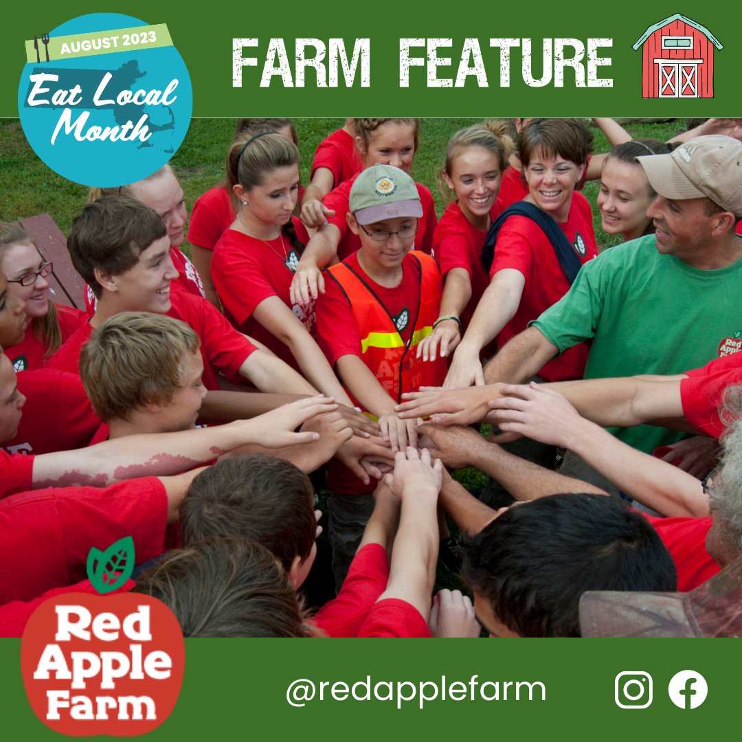 bostonlocalfood's tweet image. Red Apple Farm is a fourth generation family farm that offers pick your own fruit, a country store, brew barn, stall at BPM, events, and much more. Celebrate by picking some summer fruits and plan for a fall visit. 
Find them at the Boson Local Food Fest 😋 #eatlocalma