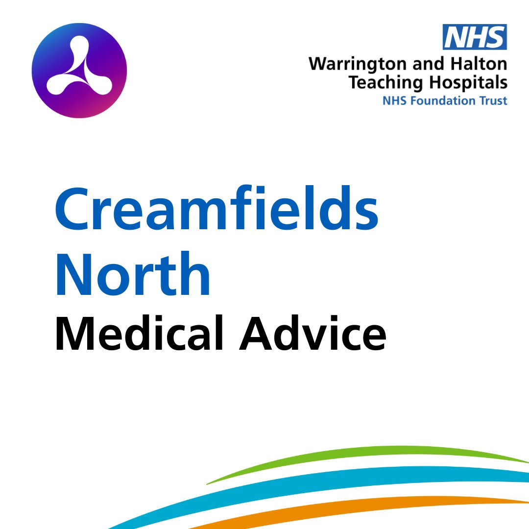 WHH π₯ (@whhnhs) on Twitter photo If you are attending Creamfields North this weekend & require medical assistance when on site, please attend the Medical Centre for attention. There is a team of trained medical & welfare staff on site able to deal with a full range of emergency & urgent needs.
<a href="/Creamfields/">Rockstar Energy presents Creamfields</a> If you are attending Creamfields North this weekend & require medical assistance when on site, please attend the Medical Centre for attention. There is a team of trained medical & welfare staff on site able to deal with a full range of emergency & urgent needs.
<a href="/Creamfields/">Rockstar Energy presents Creamfields</a>