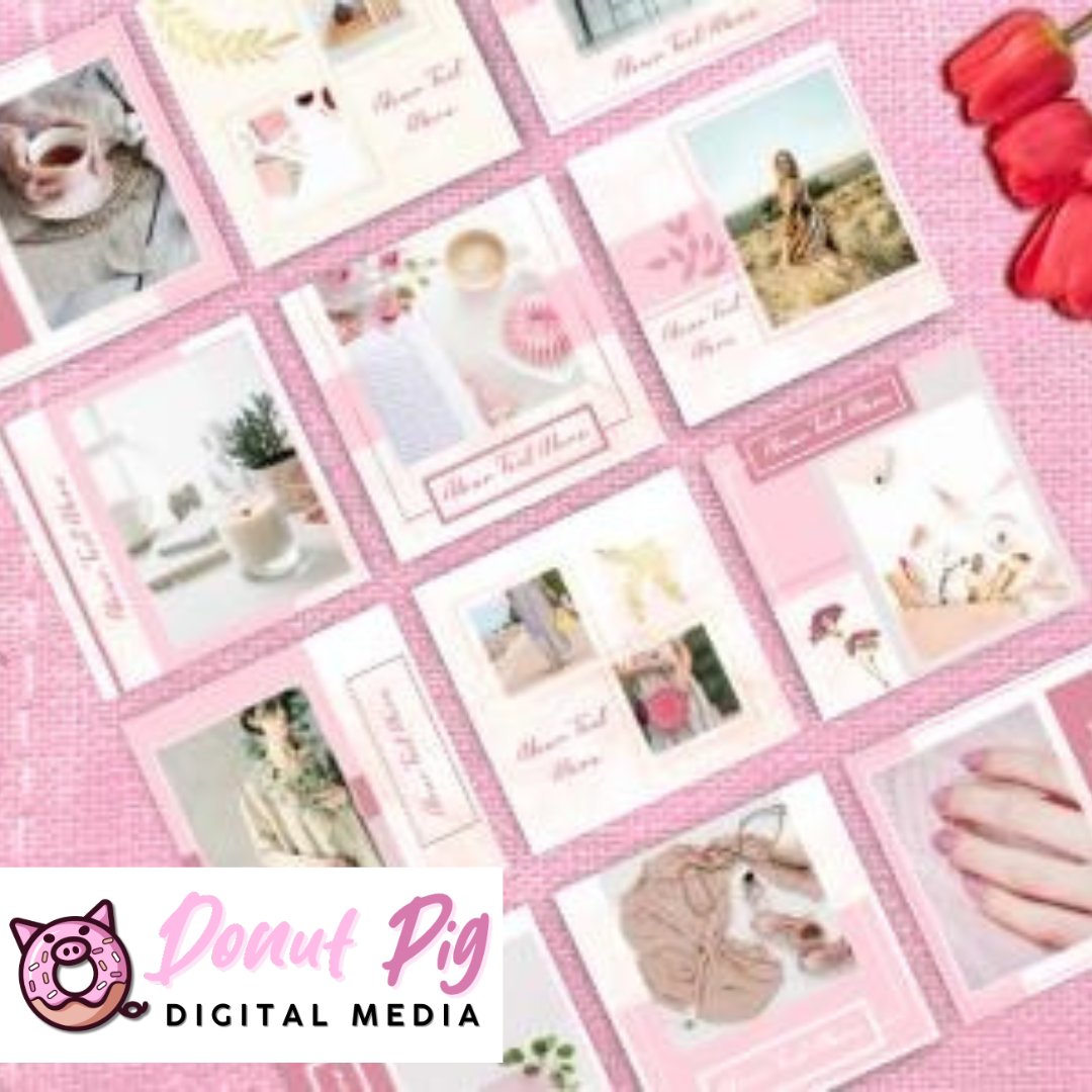 DonutPigDigital's tweet photo. 🌟 Stand out from the crowd with a visually stunning social media feed! 🎨 Donut Pig Digital Media can curate a cohesive and aesthetically pleasing grid that reflects your brand's personality. Let's make your feed a work of art! 🖌️ #VisuallyStunningFeed #AestheticGrid #DonutPig https://t.co/eijtkU3KzN