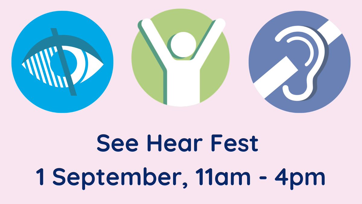 The first See Hear Fest is happening next Friday (1 September) between 11am and 4pm at Meadowbank Sports Centre, London Road, Edinburgh EH7 6AE. Come along to talk to over 40 groups and organisations who can offer help, information and advice to people with sensory loss.