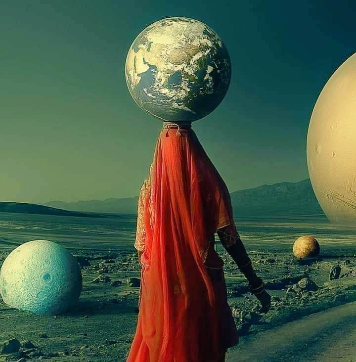 पृथ्वी कहती धैर्य न छोड़ो
कितना ही हो सिर पर भार

~ सोहनलाल द्विवेदी