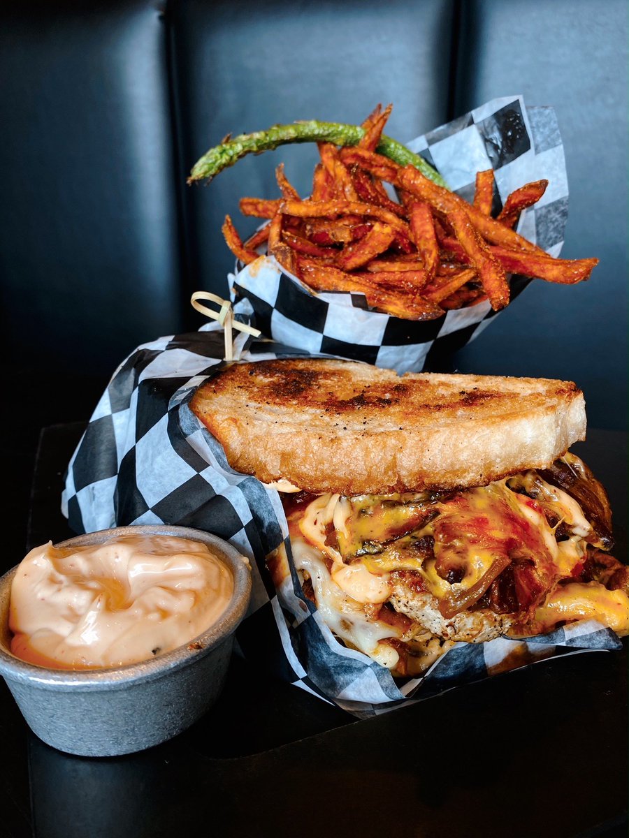 This week’s Fat Pants Friday is a Quadruple Turkey, Cheese &amp; Mushroom Burger &amp; Sweet Potato Fries! Just $12! Available starting at 11am tomorrow until it sells out! #YOLO #TCBurgers #FatPantsFriday