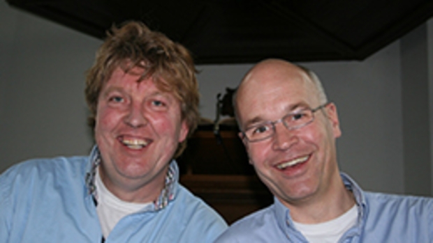 Harm en Roelof op Ontmoetingsdag van Roldermarkt -  schakel.info/l/67288