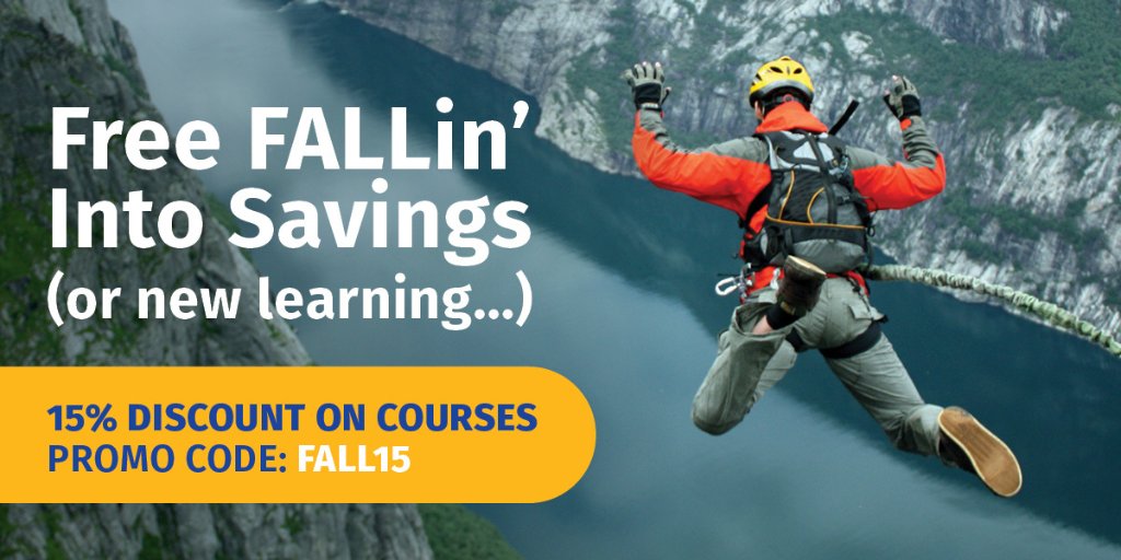 UCRExtension's tweet image. When looking toward your success, you can make the best investment by setting and achieving your goals. Fall into this journey of self-improvement by taking 15% off courses using promo code FALL15. Enroll now!

ow.ly/gLJR50Plc9V

#FALL15 #promo #ucrextension