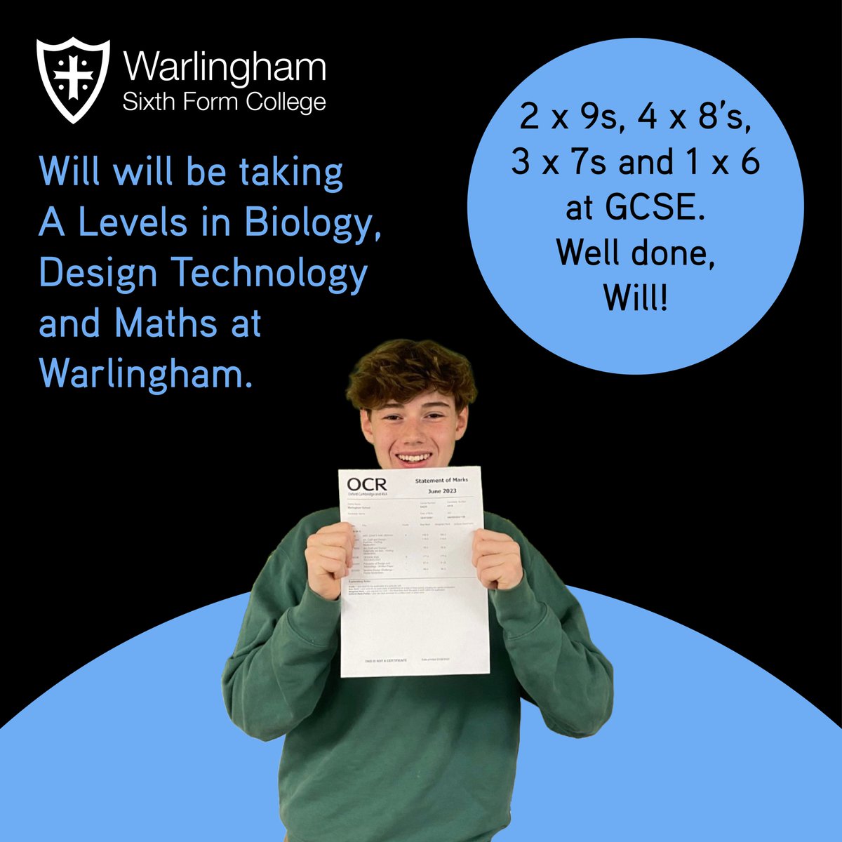 Warlingham Sixth Form College is now open for enrolment. Scan the QR code or go to bit.ly/3QNYoun to apply.