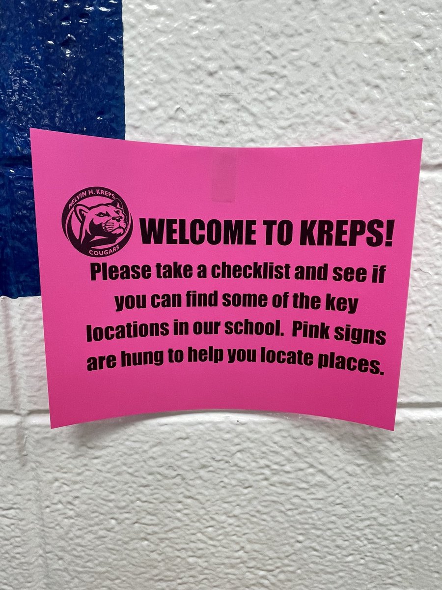 mrs_sfelicetta's tweet photo. Our 6th grade Self-Guided Tour is underway! The sixth graders are having a fun time exploring the building. @EWRSDK12 @MrsKatieMinto https://t.co/zuKwq7wqlk