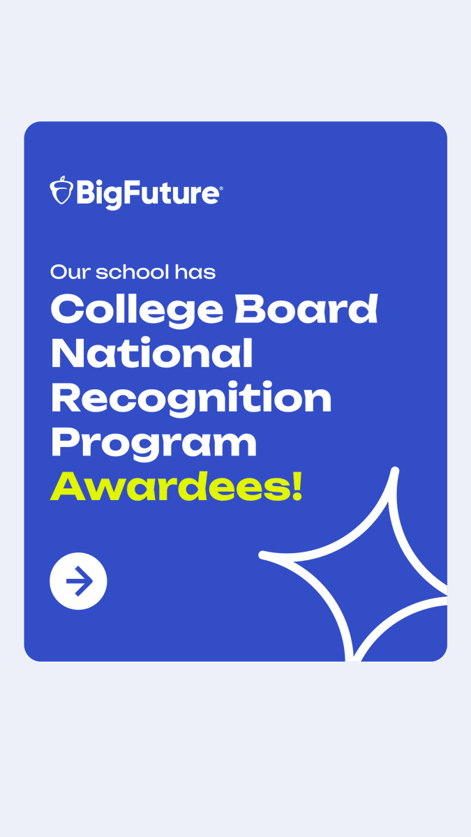 Students at Booker T have been awarded National Recognition from the College Board! @BTWHSPVA @dallasschools