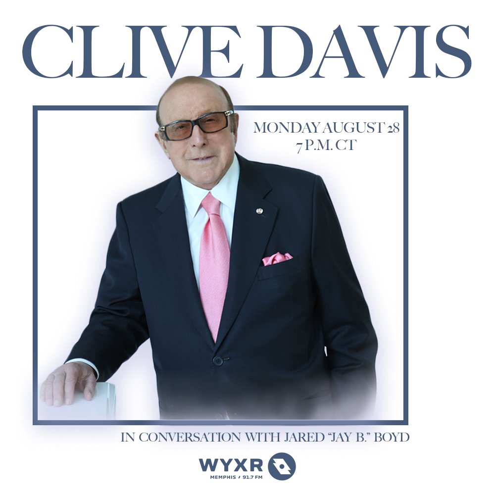 During our trip to New York City, we made time for one more exclusive interview with a music industry giant. Thanks to Clive Davis for allowing us to dig deeper into his lesser-known connections to Memphis music.

Hear our talk Monday, August 28, at 7 p.m. CT.