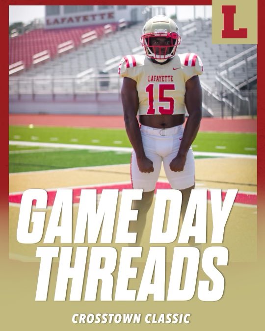 LafCo_Football's tweet photo. See you tomorrow night! Kick off 7:00 at William L. Buford Stadium ⚓️ #AnchorDown https://t.co/ktTjAiu7Wu