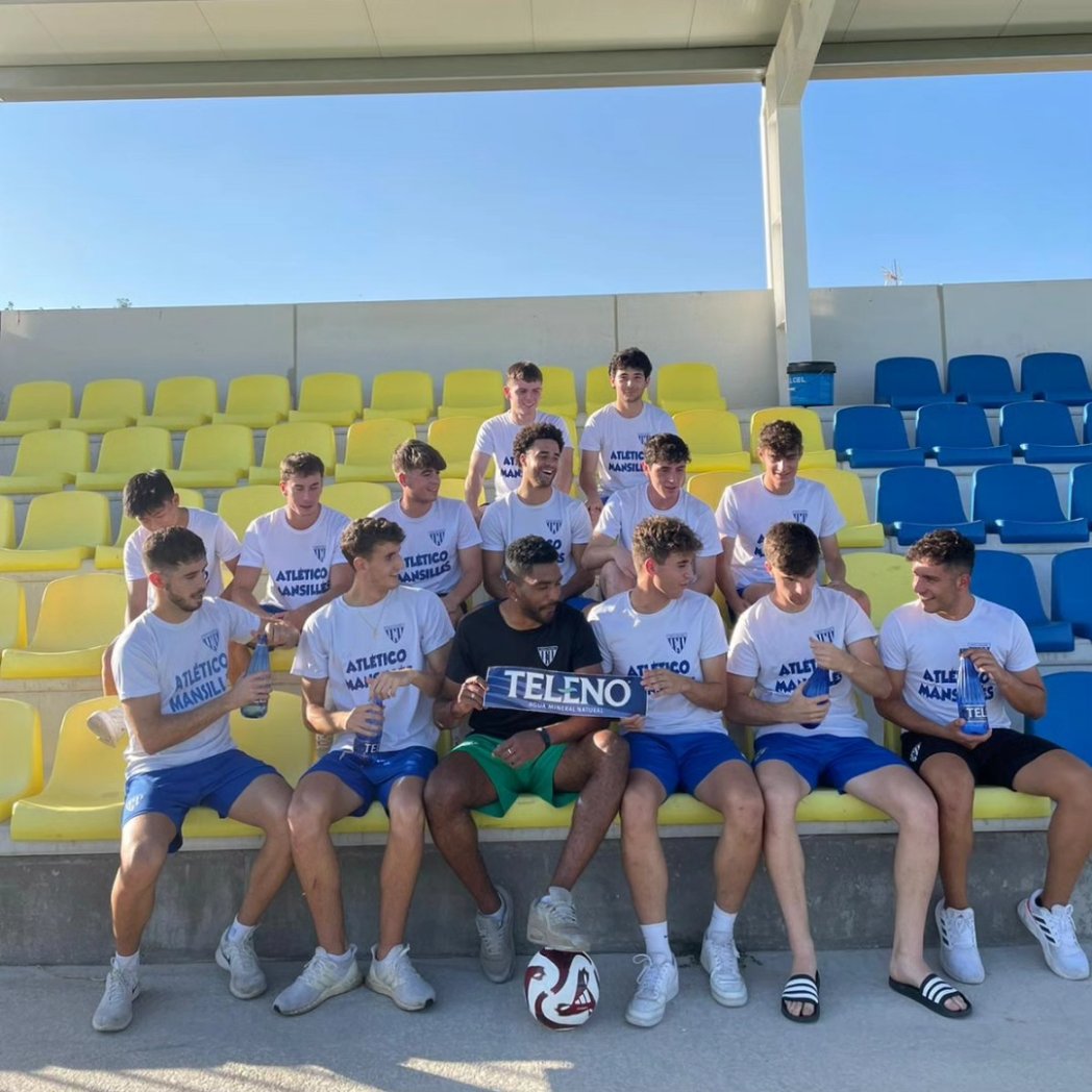 AGUA DEL TELENO ES NUEVO PATROCINADOR DEL ATLÉTICO MANSILLÉS
🔝 <a href="/AguadelTeleno/">Agua del Teleno</a> será el proveedor oficial de agua del equipo
Nuestros jugadores estarán hidratados y preparados para competir durante toda la temporada con el mejor agua 💪🏻💧
#QueremosMás #123atléticomansillés 💙💛
