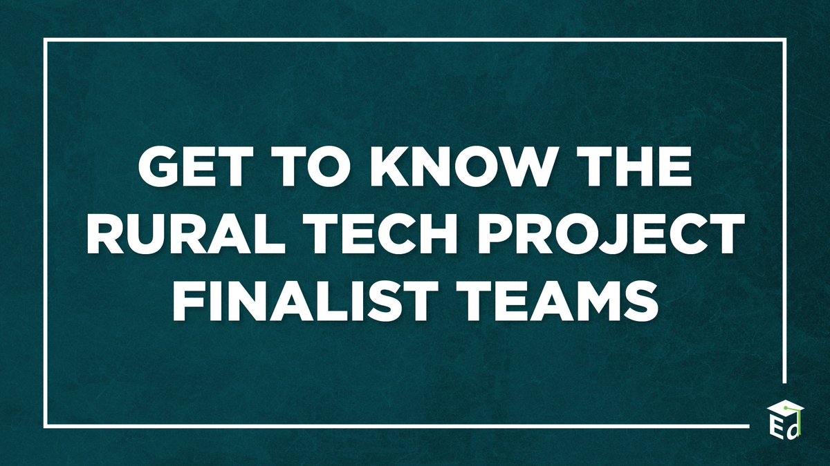 Learn more about how five finalist teams are addressing workforce demands in their local communities by advancing technology education, supporting rural educators, and preparing students for the careers of today and tomorrow: blog.ed.gov/2023/08/get-to…  #RuralTechProject